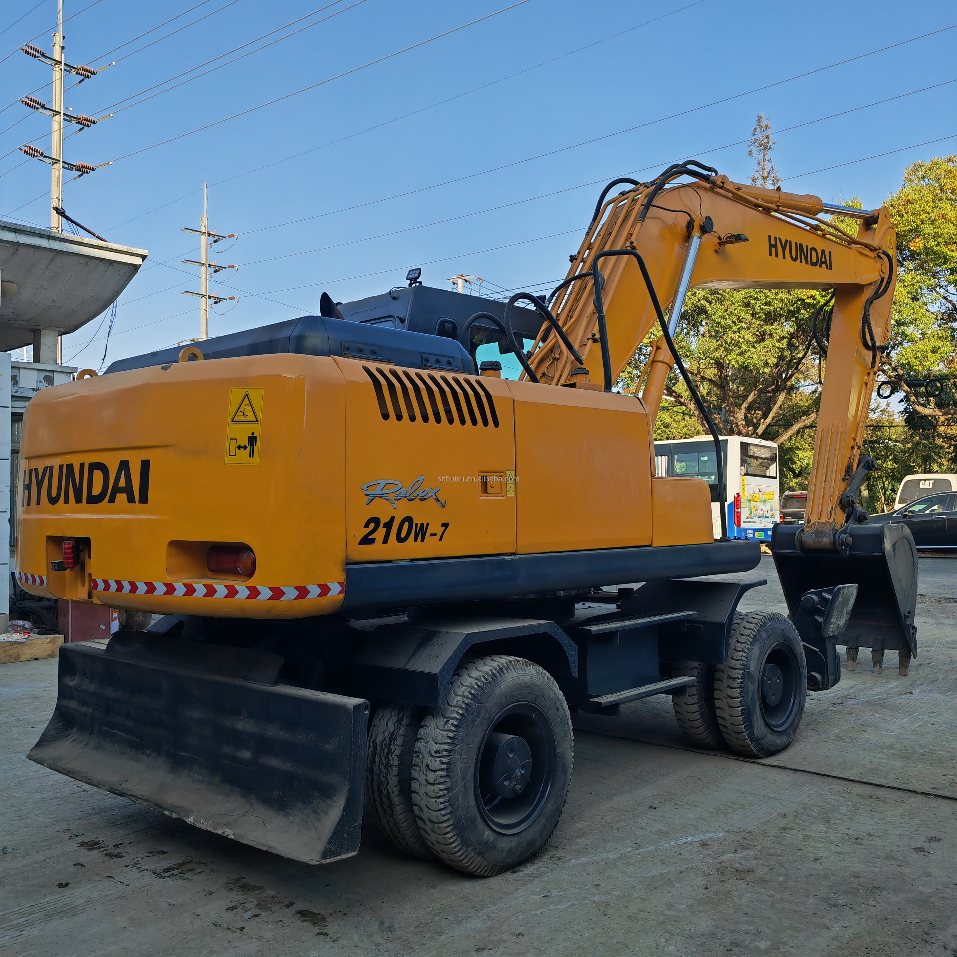 Low Working Hours New Arrival Hyundai Excavator Hyundai 210-7 Used