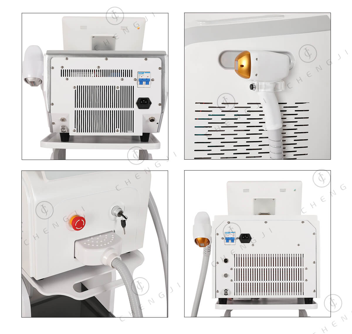 Whitening Portable Diode Laser Machine Ice Titanium Laser Hair Equipment Skin Rejuvenation