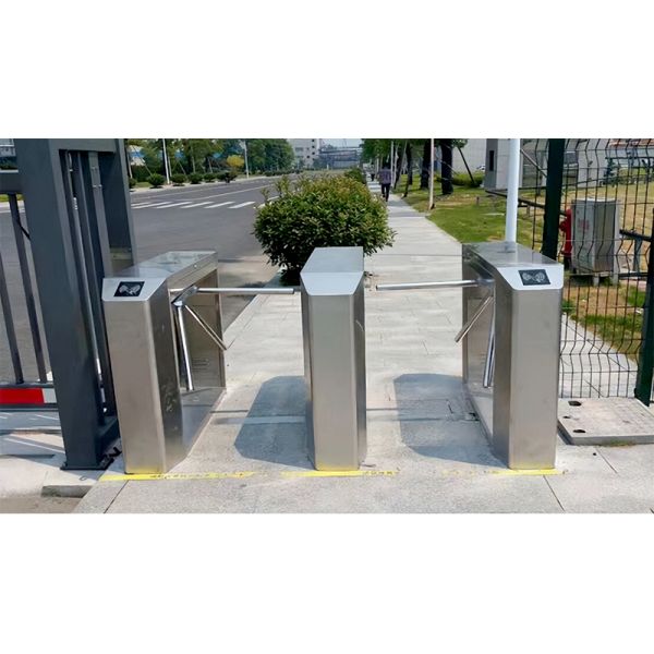 Rfid Tripod Turnstile Gate Z01 Anti Reverse Pedestrian Entry Control System