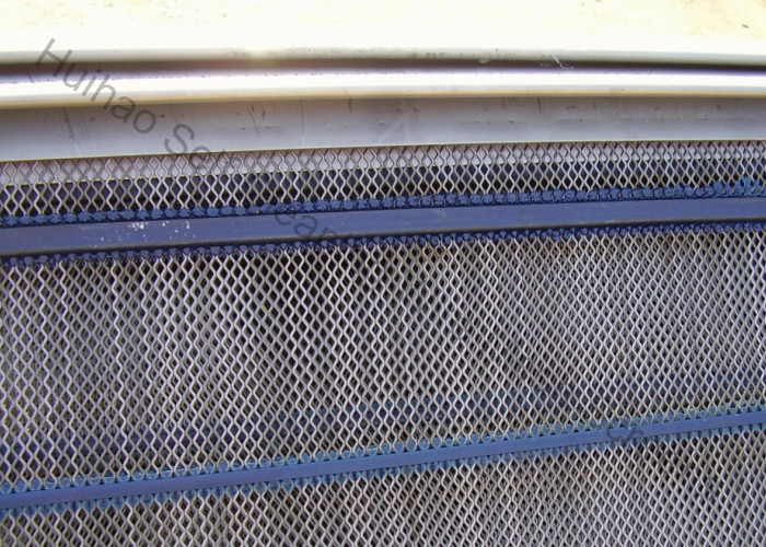 Anti Blocking Poly Ripple Self Cleaning Screen Mesh For Aggregate Processing