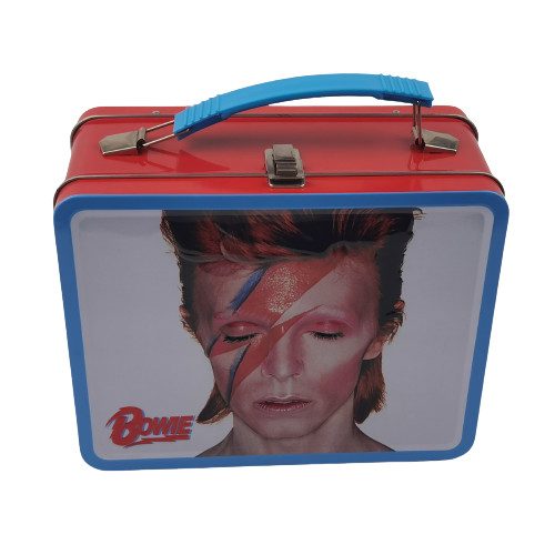 Vintage Metal Tin Lunch Boxes With Embossing Lid Plastic Handle Lock