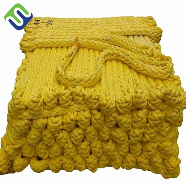 Braided HMPE Fiber Rope 12 Strand UHMWPE Rope UHMWPE Marine Rope