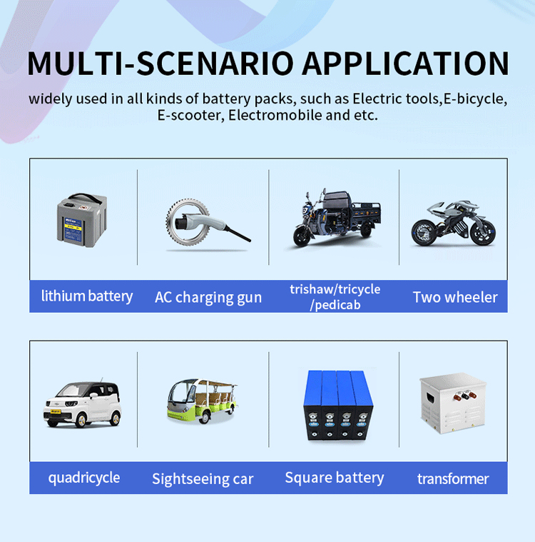 KLS 6S-24S Battery Management System LiFePO4 Li ion BMS 8S 24V 16S 48V 20S 60V 80A - 200A)
