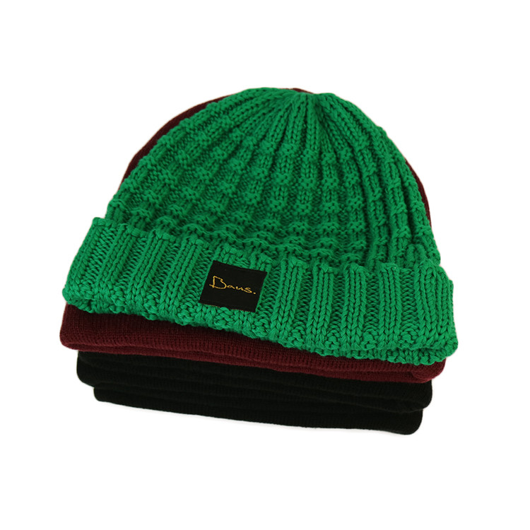 2020 Custom Embroidery Logo Unisex beenies Knit Beanies Hat Winter Hat