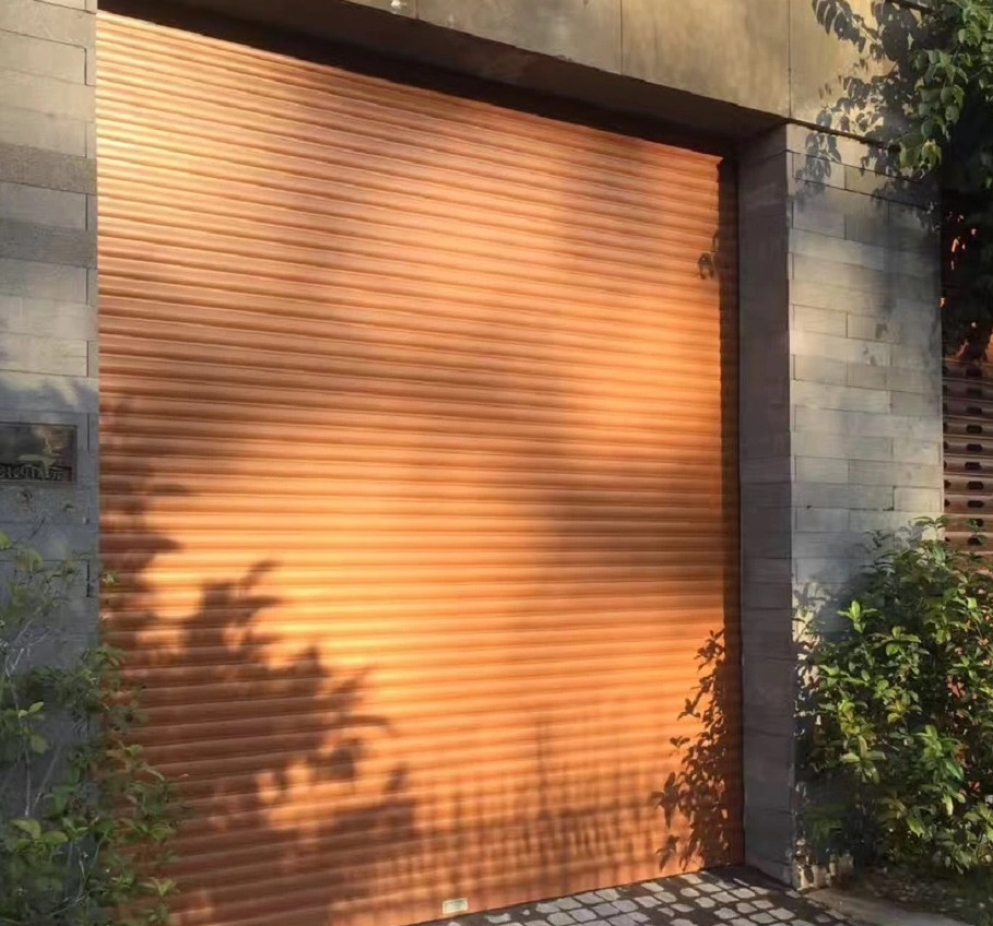 Workshop Aluminium Roller Shutter Doors Rustproof Residential Garage Remote Control