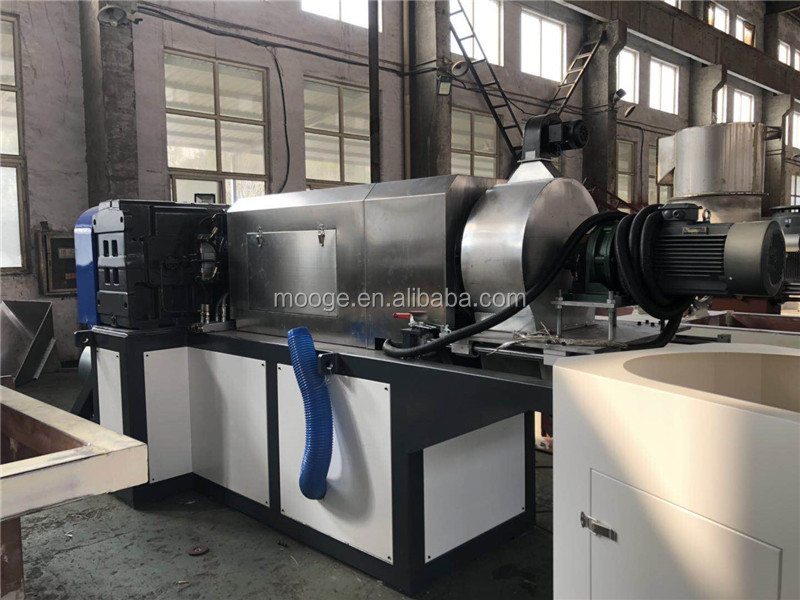 200-1000kg/H Waste Plastic Recycling Pelletizing Machine PP PE Film Squeezer Granulating