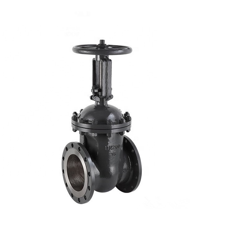 General Manual Gate Valve with Ductile Cast Iron GGG50 Hand Wheel Resilient Seated Water Seal DIN Pn10 Pn16 OEM Supported