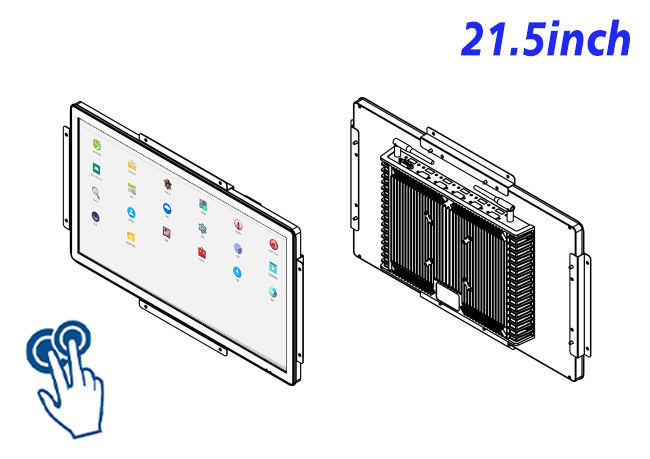 21.5-Inch Android Touch Screen for Digital Signage and Industrial Monitoring