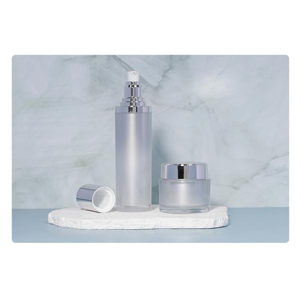 30g Cream Jar 50ml / 120ml Cosmetic Dropper Bottles Thick Wall Acrylic Skin Care Cosmetic Set