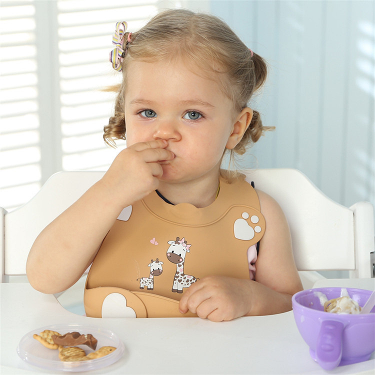 31.5cm X 21.5cm Baby Bibs With Button Closure