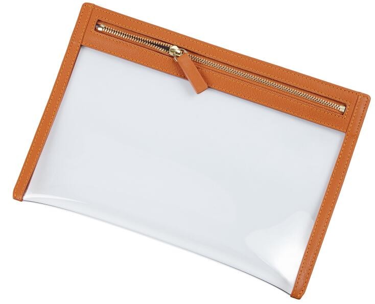 OEM Makeup Cosmetic Bag Commodity Package Packing Soft Customized PVC Slider