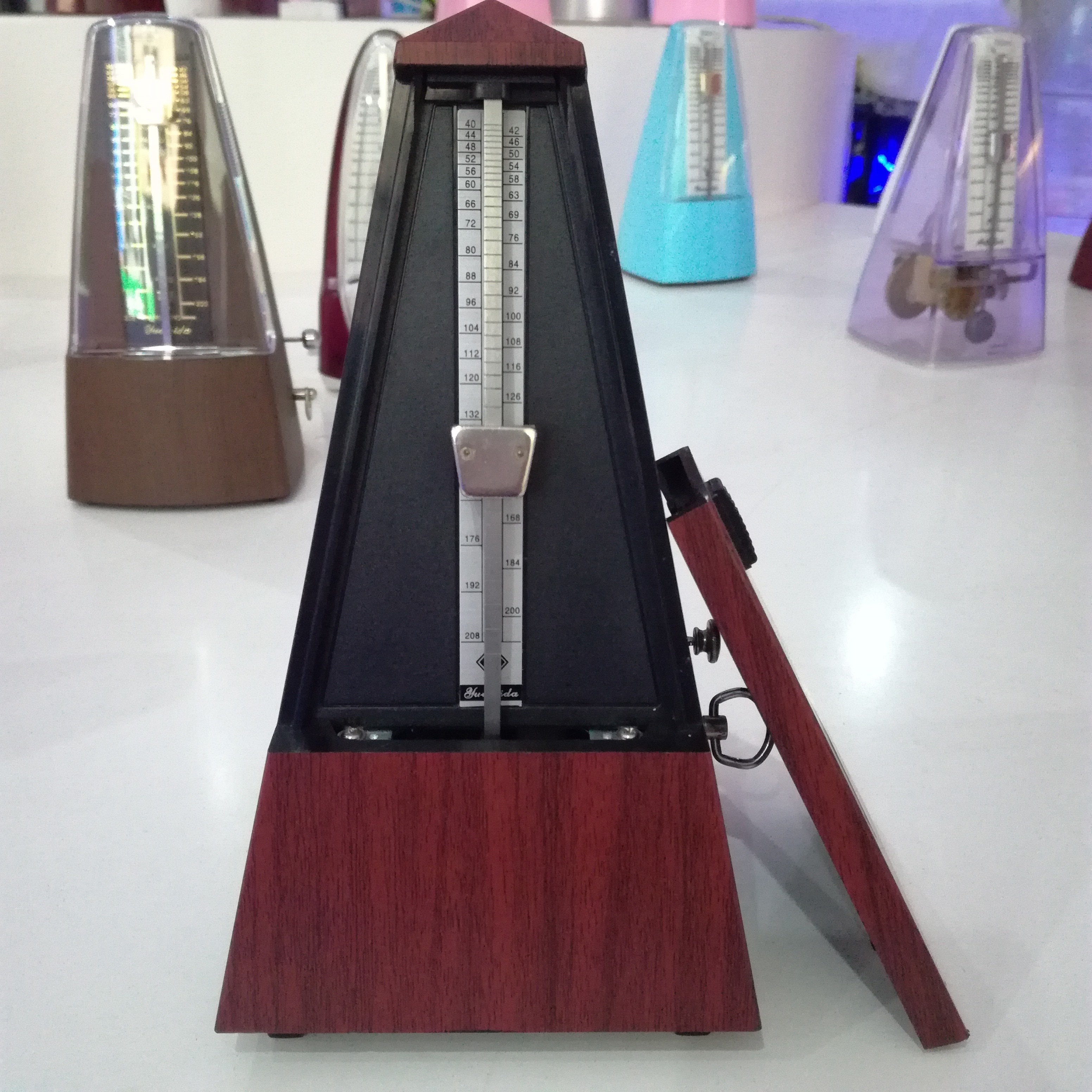 Factory Custom logo Mechanical metronome for piano/drum/ guitar Pulse, Core, Core Steel and Metronome app. Play better