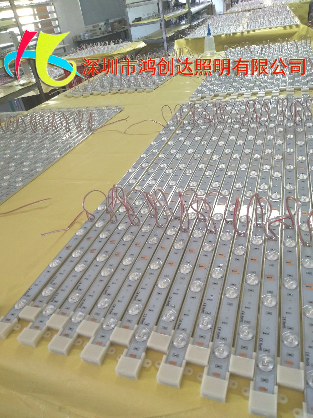 High Brightness Aluminum LED Strip Light Lens 12W 12V Rigid LED Strip Light