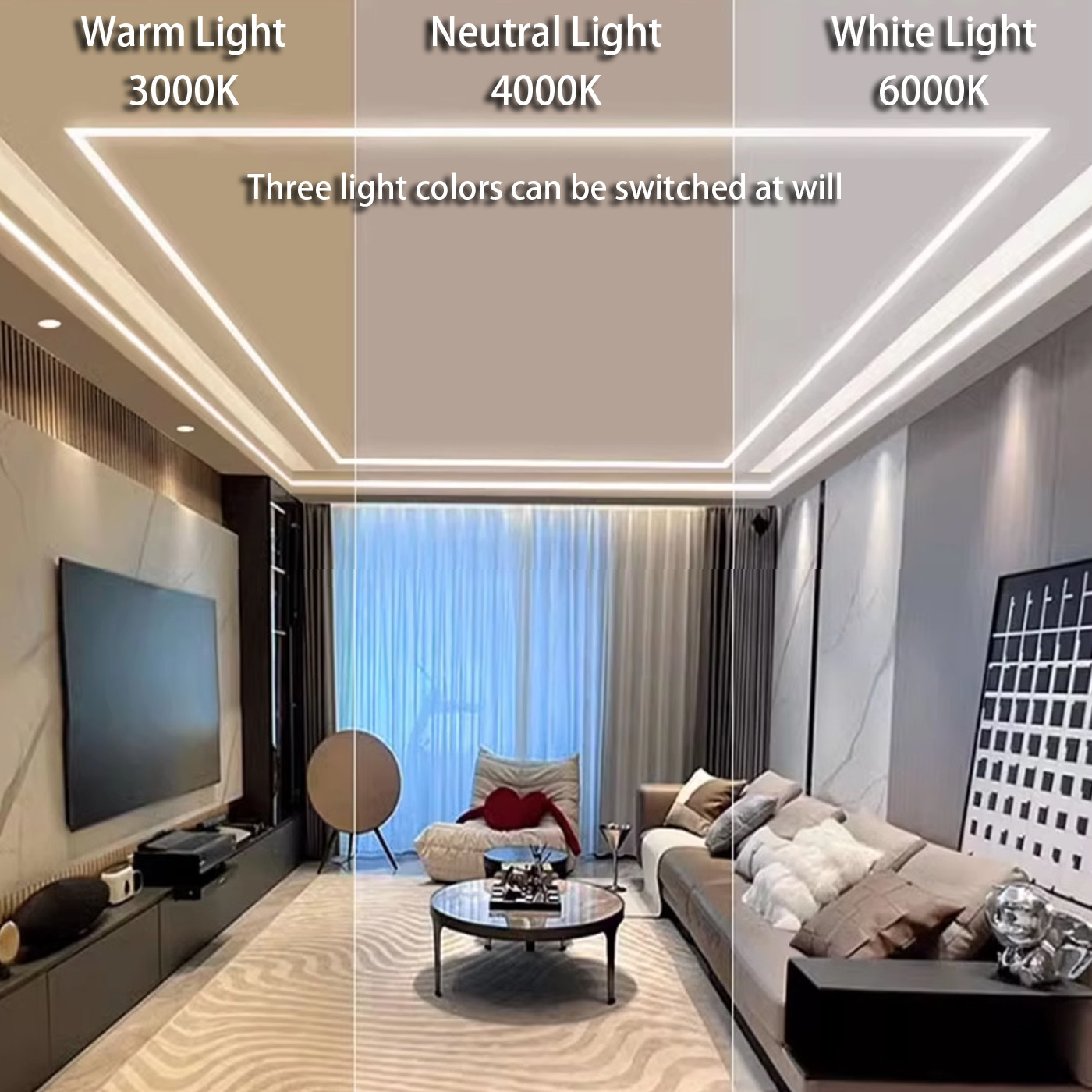 LED Low Voltage Light Strip 12v 24v 2700k 3500k 4500k 5000k Self-Adhesive Linear Light Strip