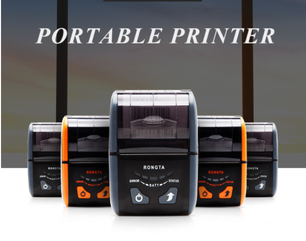 Android Bluetooth Barcode Scanner 58mm Portable Mini Thermal Printer