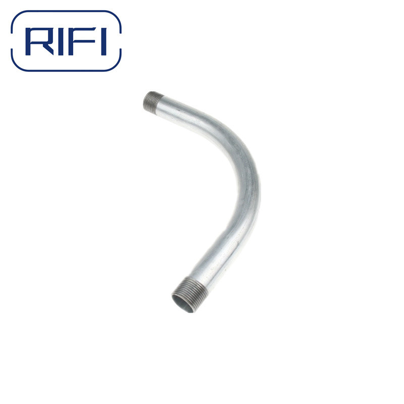 Electro Galvanized IMC Conduit Pipe 90 Degree Electrical Conduit Elbow