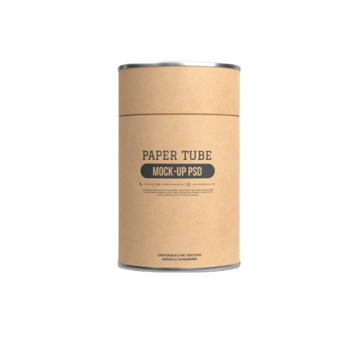 Reusable Cardboard Packaging Cylinders , Varnishing Cardboard Paper Tube Packaging