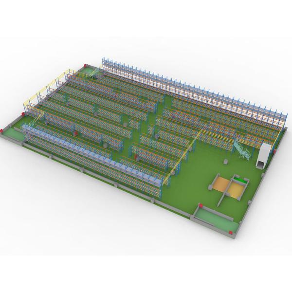 pallet rack supported mezzanine drawing