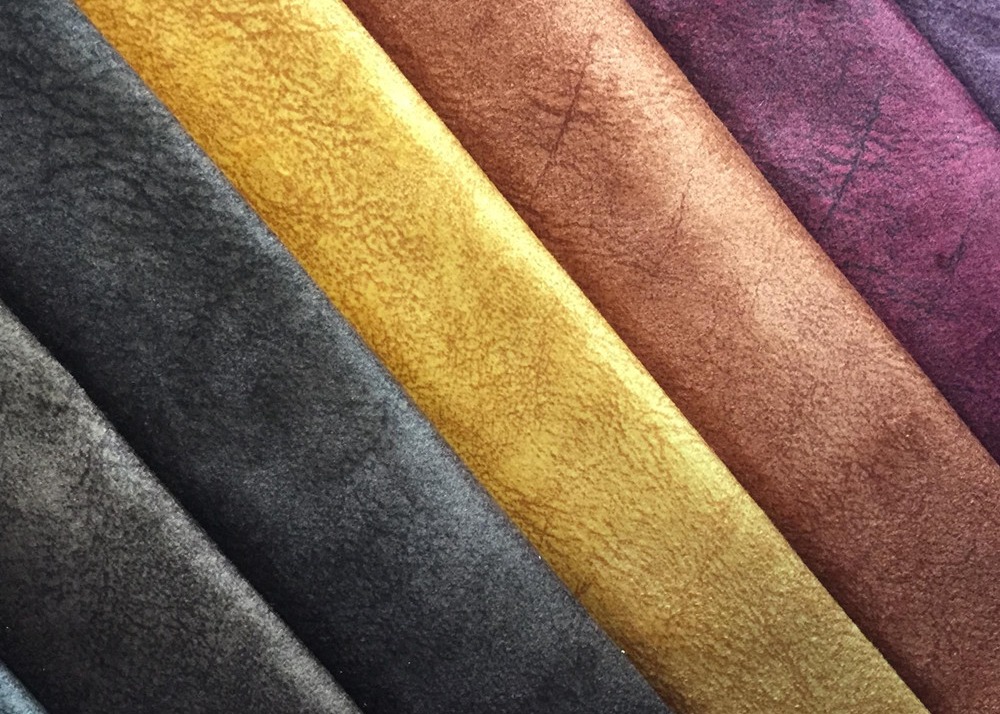 Print Solid Sofa Holland Velvet Fabric 300gsm Embossed Velvet Upholstery
