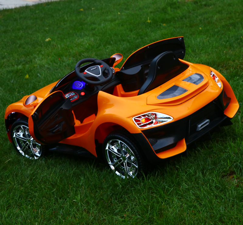 Swing Function Early Education Function 12V Electric Toy Ride-On Cars for Kids