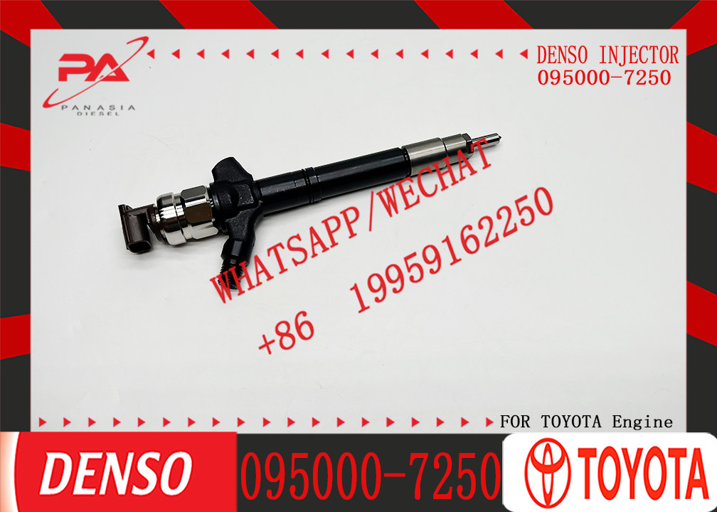 Diesel Fuel Engine Injector 095000-7240 23670-0R110 095000-7250 23970-09200 for Toyota Avensis 2.2 D 2AD-FTV Engine