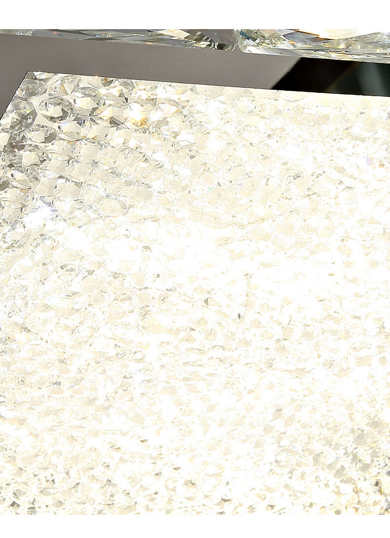 Luxury Simple Square Crystal Ceiling luxury light(WH-CA-110)