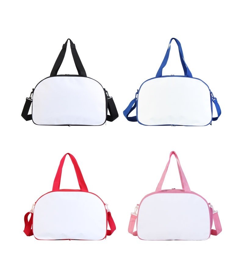 DIY Custom Blank Sublimation Gym Bag Travelling Bag For Sublimation Photos Printing