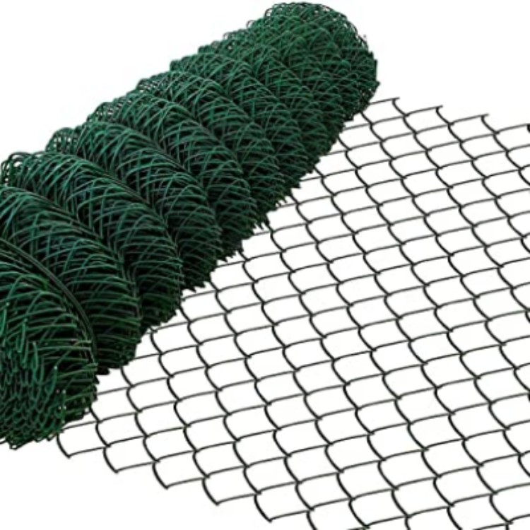 High Grade New Design Custom Used Chain Link Wire Mesh Hot Dipped Galvanized Chain Link Fence