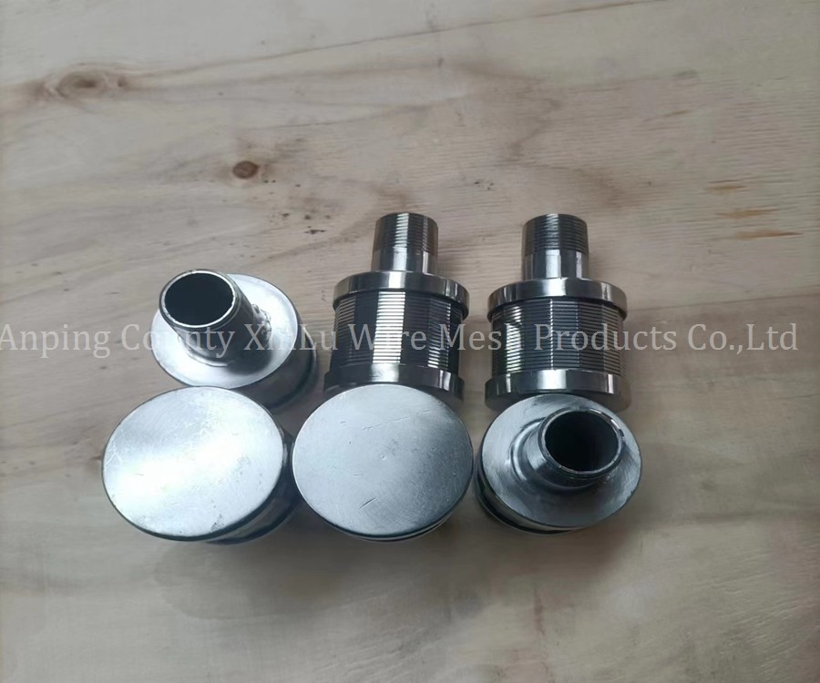 mixed bed water filter bottom nozzle, filter johnson screen nozzle, stainless steel wedge wire strainer nozzle