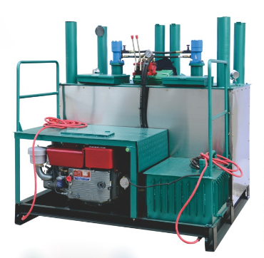 Thermoplastic Paint Material Hot Melt Road Marking Machine With Gear Core Components