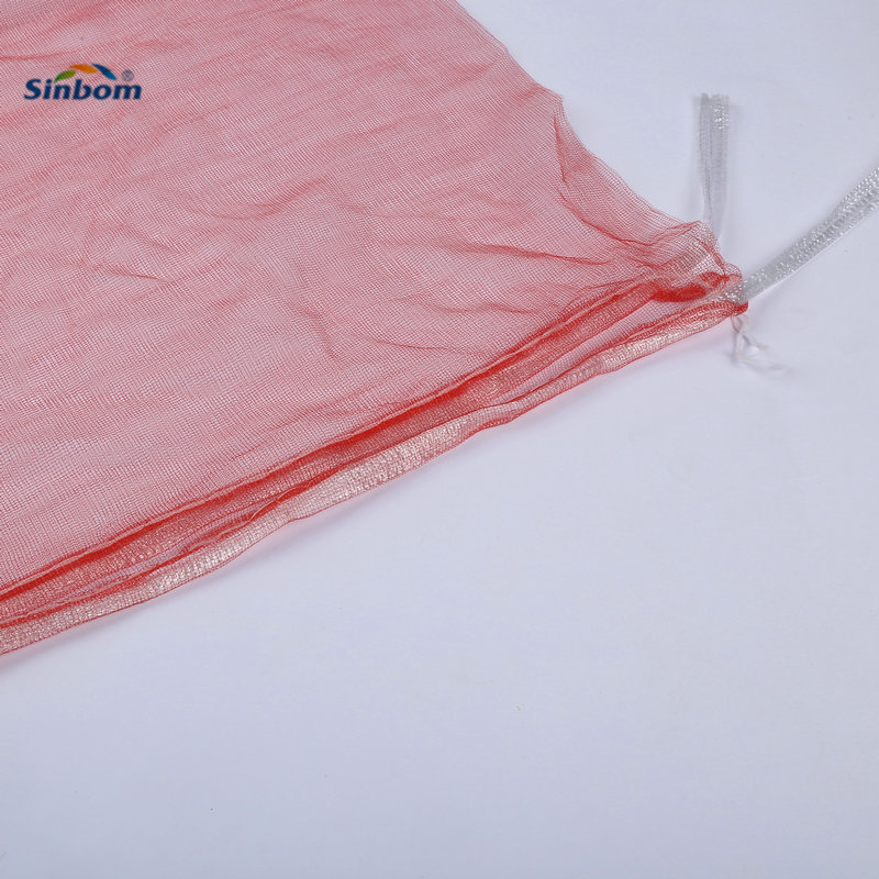 Eco-Friendly Plastic Fruit Net Protection Bag with 70gsm-200gsm Mono Mesh Netting