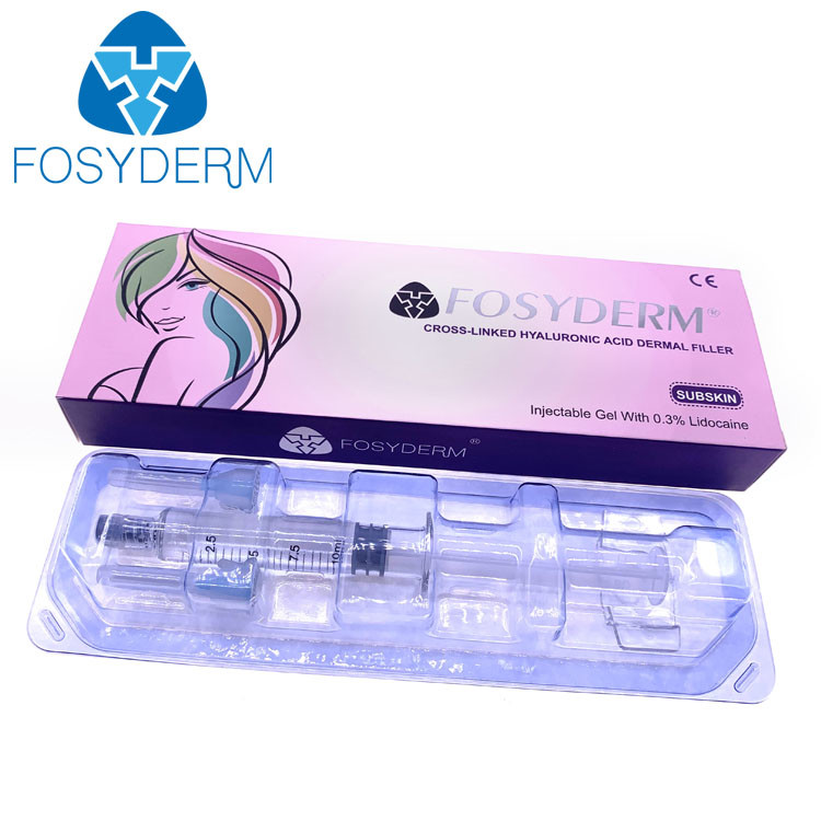 Long Lasting Injectable Cross Linked Dermal Fillers For Forehead Lines
