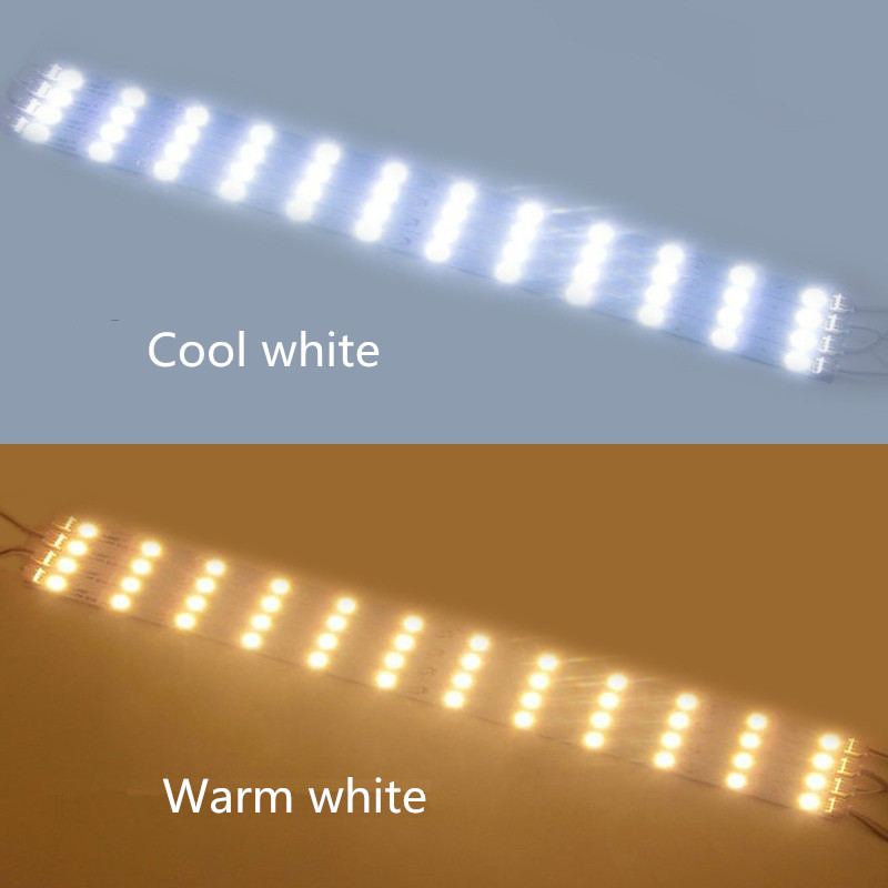410mm Printed Circuit Board Rgb LED Strip Lights With 6w Warm White Cold White SMD5730