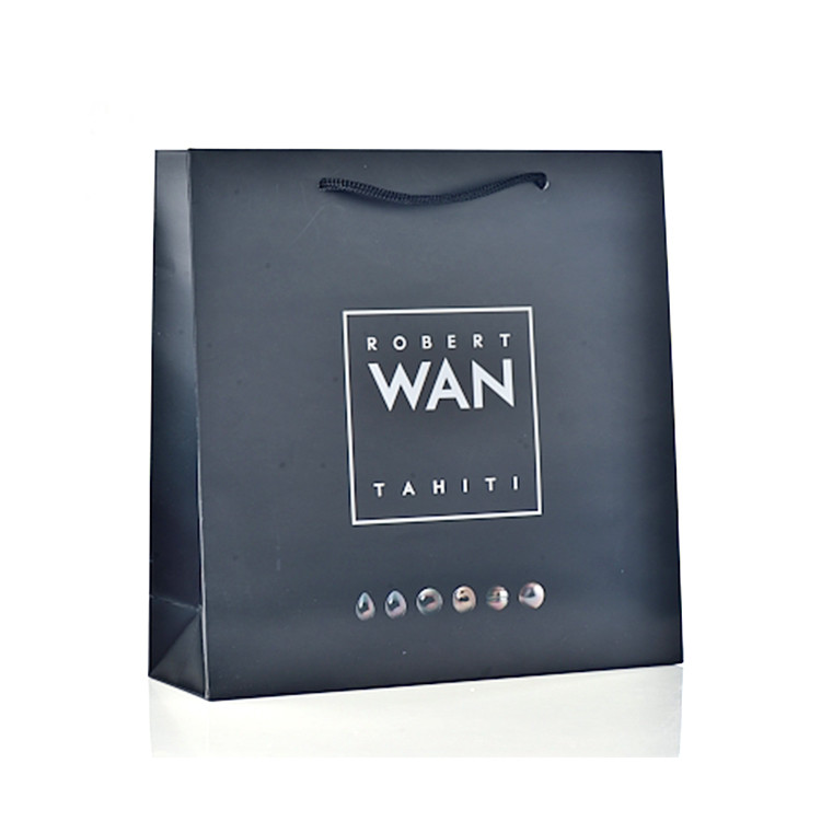 Matte Lamination Branded Paper Bags Printing , ODM custom boutique shopping bags FSC