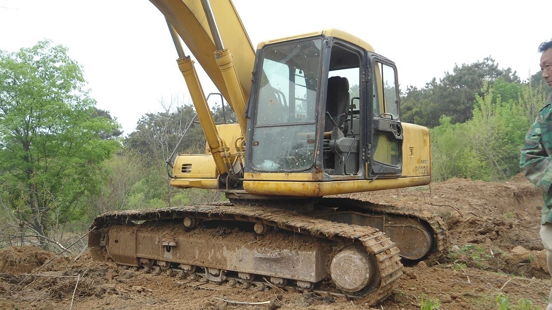 Japan Second Hand Komatsu Excavator PC220 6 , No Any Damage Used Komatsu Backhoe