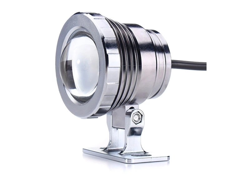 AC 85-265V Underwater Pond Lights , LED Underwater Spotlight 90 Degree Beam Angle