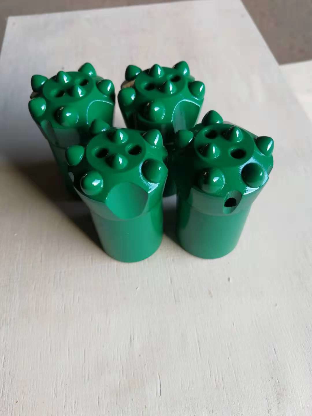 Precision Button Drill Bit Tapered Rock Bits Long / Short Skirt Rock For 7 /11 /12 Degree Drill Rod