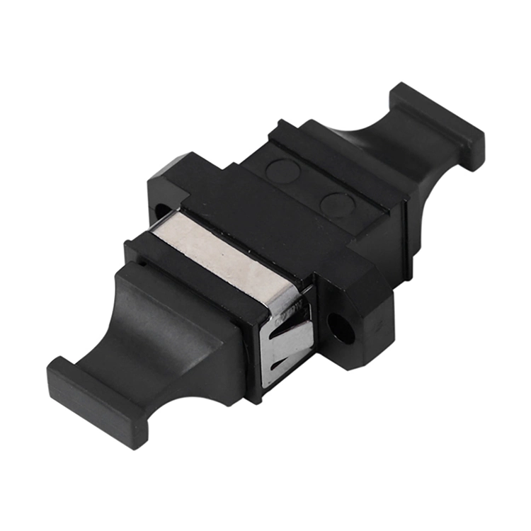 Data Center Distribution System Duplex Fiber Optic Connector Coupler with MTP Adapter