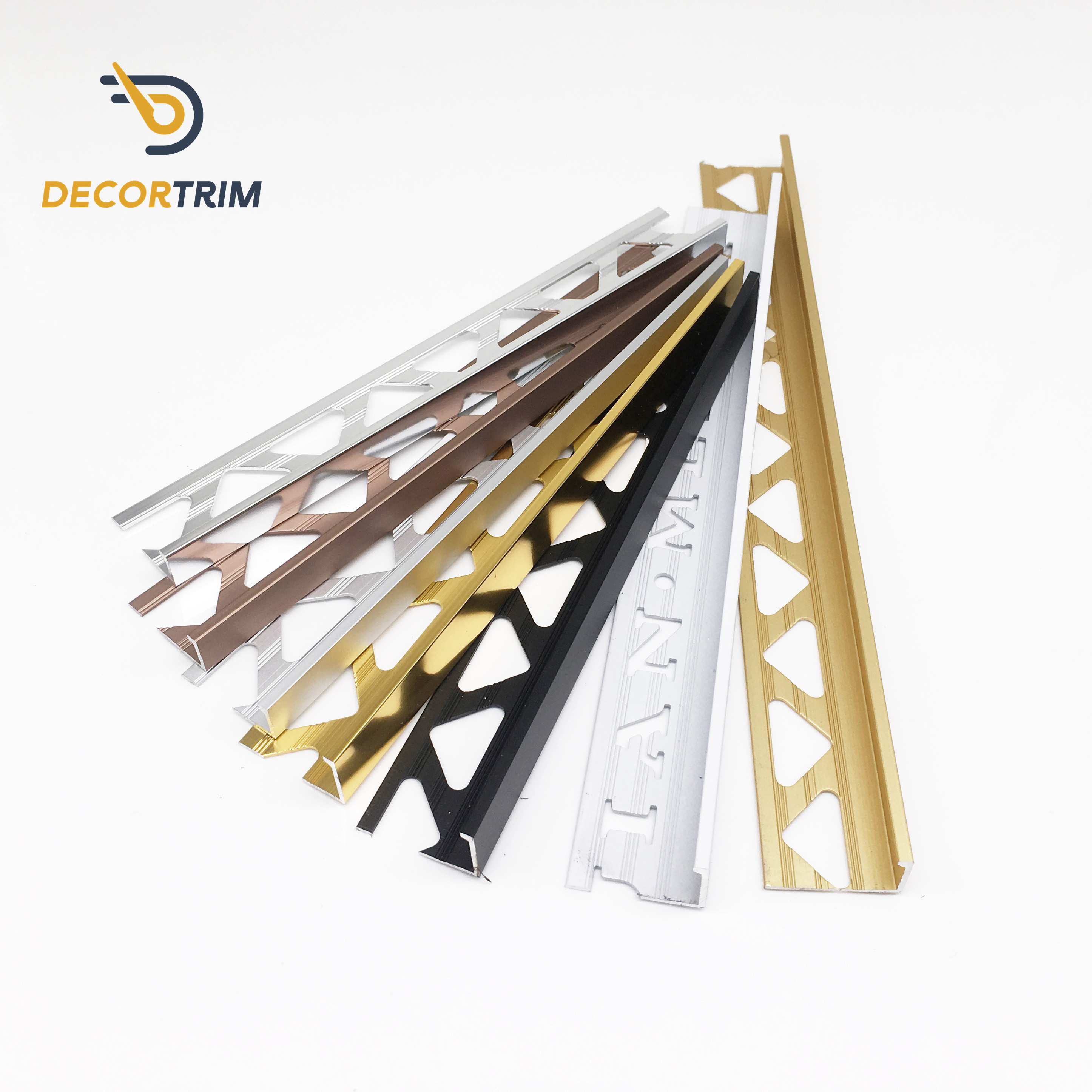 20mmx23mm L Shape Metal Tile Trim Corner Aluminum Tile Edge Trim