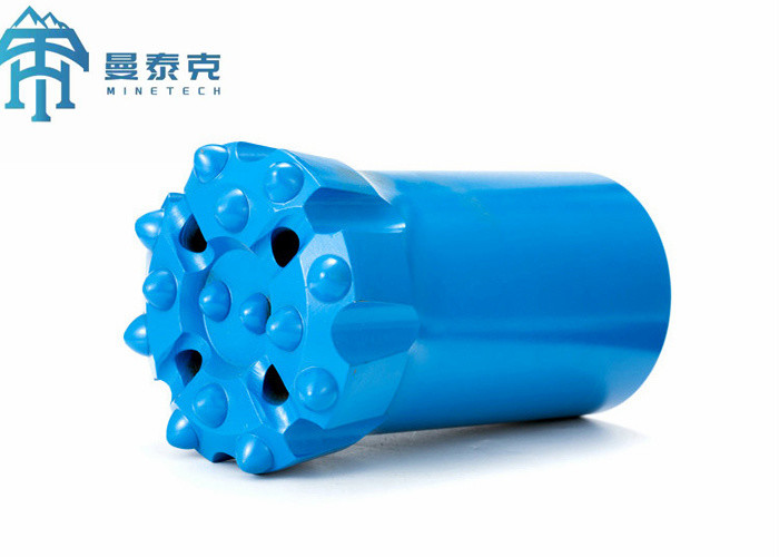 T38 76mm Tungsten Carbide Thread Button Bit For Ore Mining