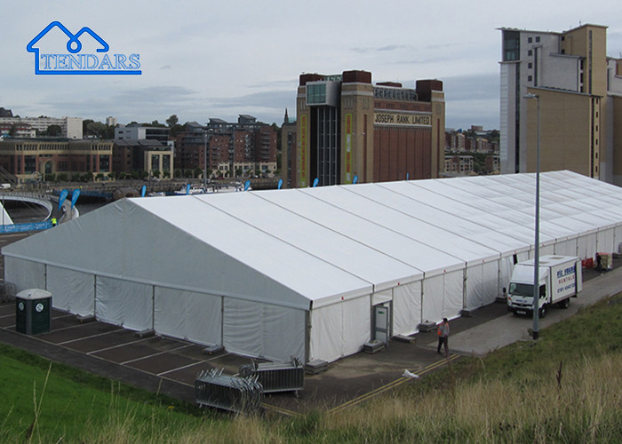 Aluminum Alloy Temporary Large Warehouse Tent Movable For Industries Outdoor Tent Frame