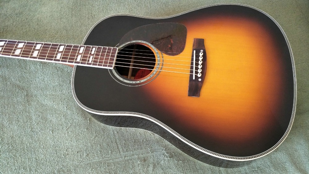 Custom Acoustic Guitar 43 inches G200 Cutaway acoustic electric guitar