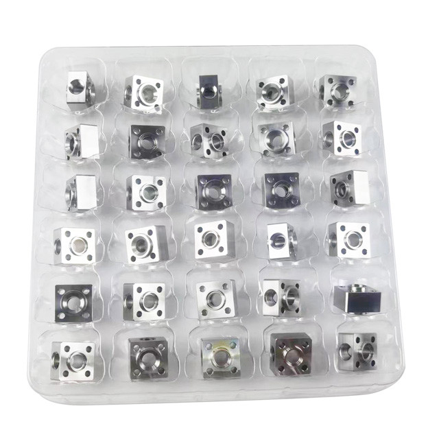 Customized Color CNC Aluminium Component Metal Machining Parts with Deburring Process
