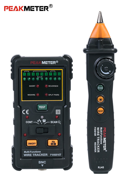 Digital Data Ethernet Cable Line Tester Electric Cable Detector Multifunctional