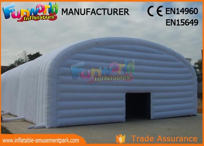 Protable Inflatable Party Tent For workshop , PVC Tarpaulin Airtight Sport Dome Tent