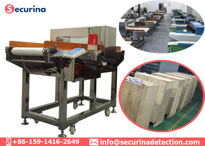 400mm Belt Width Food Grade Metal Detectors For Foil Packaged Food Industry