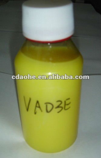 Blue Liquid Animal Feed Vitamin AD3E Chicken Nutrient Supply 99% Purity