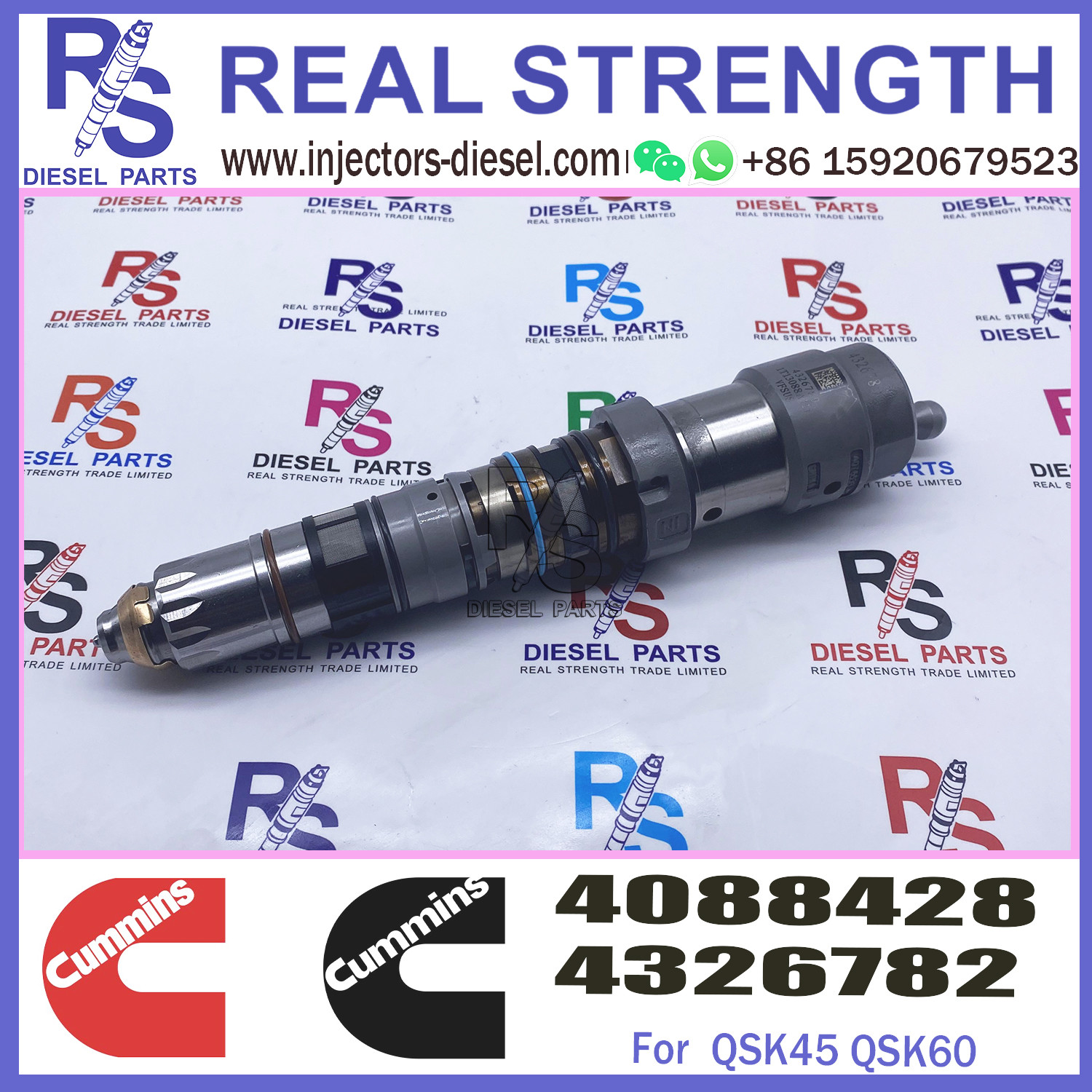 QSK45 QSK60 Cummins Diesel Injector Overhaul Repair Kit 4326782 4326780 4928346