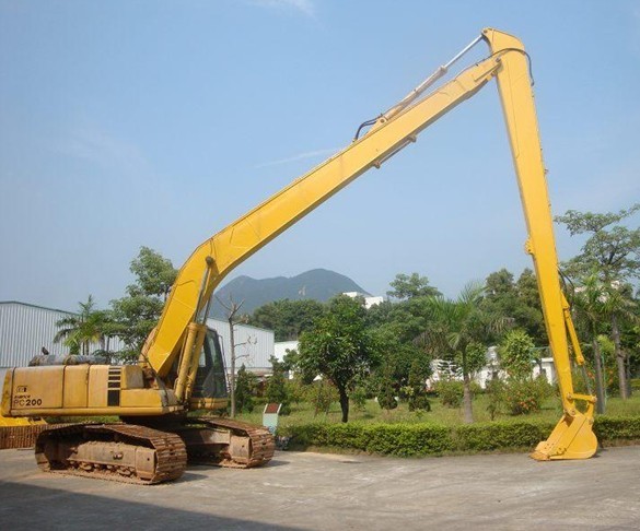 Volvo EC210B 16 Meter Excavator Long Reach Boom For Sea Dredging