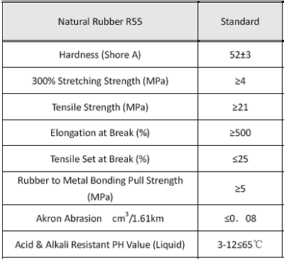 Rubber pump with motor 